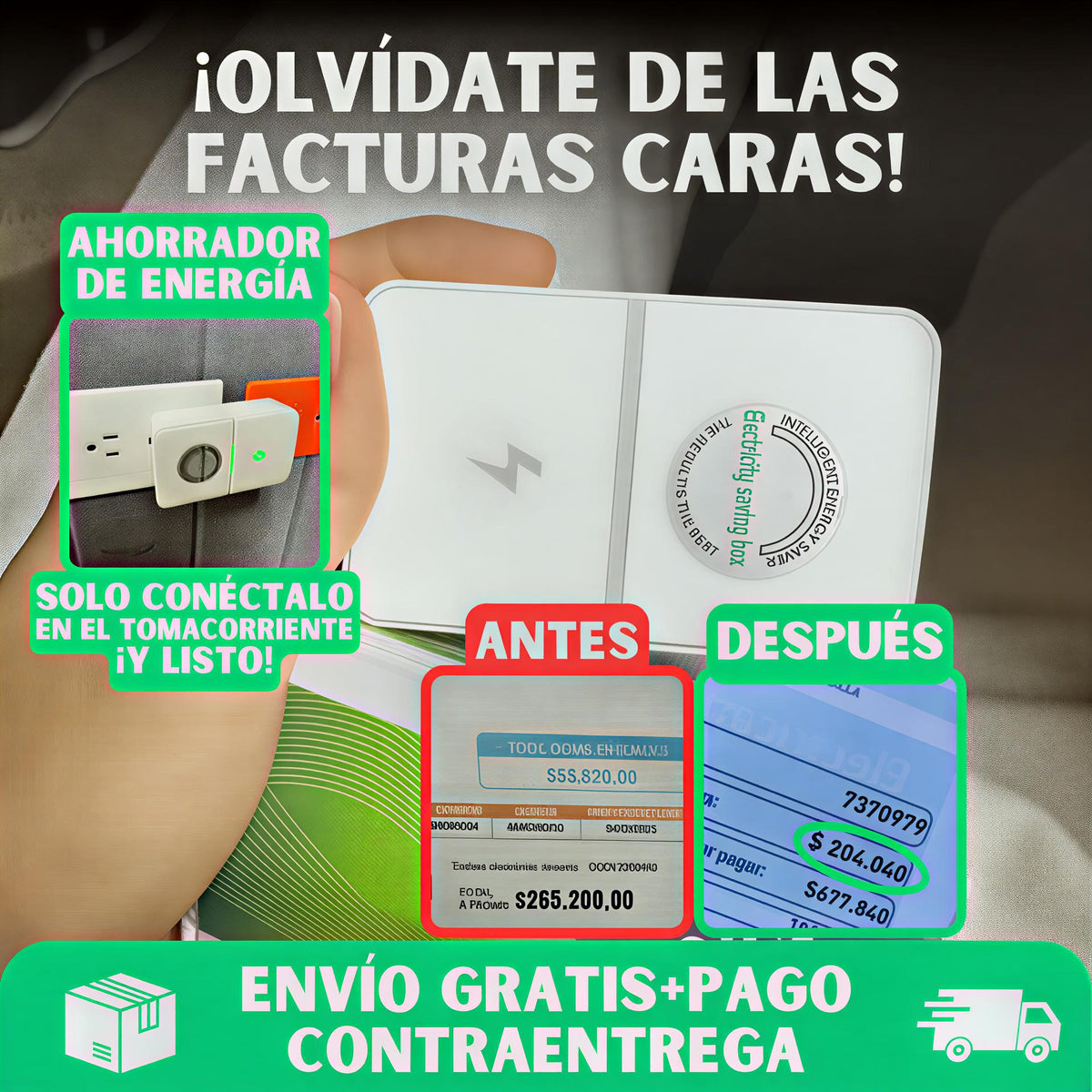 SmartVolt™® – Optimizador de Consumo Energético (2×1)